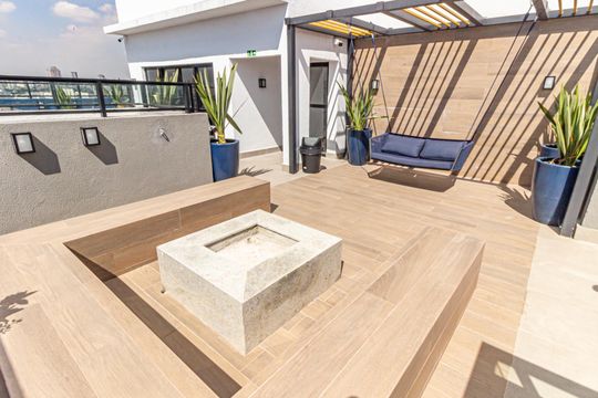 Área comum - Terraço de apartamento para alugar com 2 quartos, 36m² em Belenzinho, São Paulo