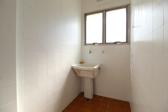 Cozinha e Área de Serviço de apartamento para alugar com 1 quarto, 35m² em Indianópolis, São Paulo