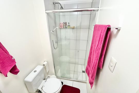 Banheiro de apartamento para alugar com 2 quartos, 71m² em Casa Verde, São Paulo