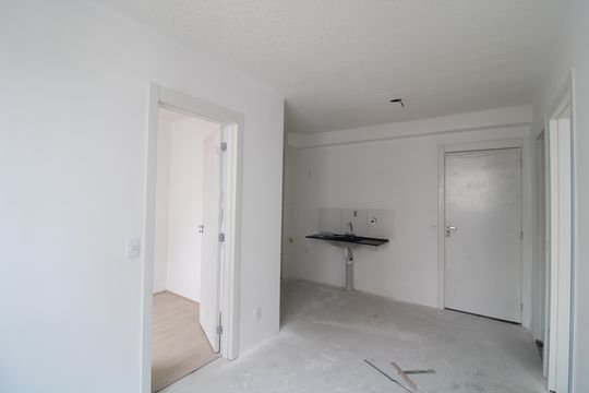 Sala de apartamento à venda com 2 quartos, 35m² em Usina Piratininga, São Paulo