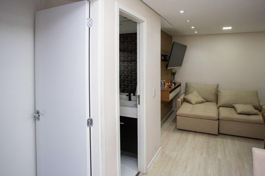 Sala de apartamento para alugar com 2 quartos, 45m² em Centro, Diadema