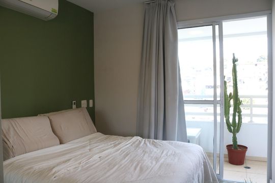 Quarto de apartamento à venda com 1 quarto, 42m² em Pompeia, São Paulo