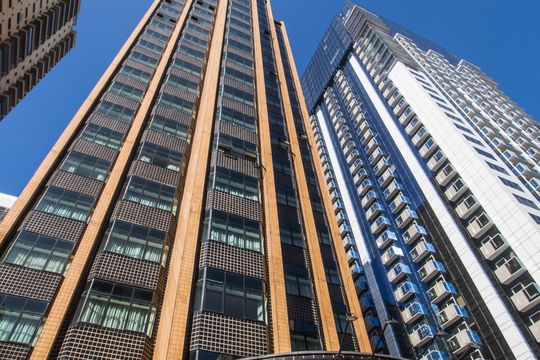 Vista da Rua de apartamento à venda com 1 quarto, 38m² em Alphaville Industrial, Barueri