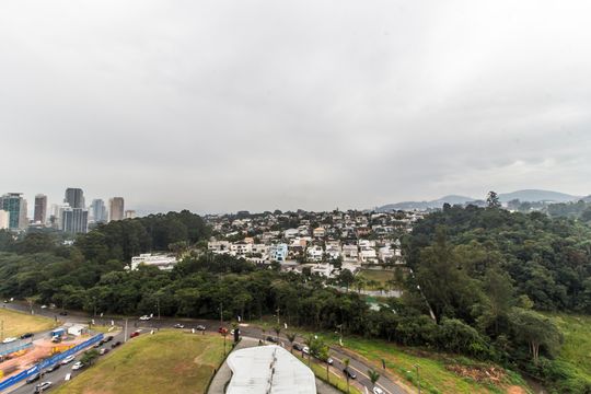 Vista da Sala de apartamento para alugar com 1 quarto, 26m² em Melville Empresarial Ii, Barueri