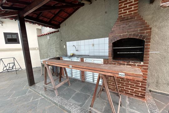 Área comum - Churrasqueira de casa de condomínio à venda com 3 quartos, 210m² em Campinho, Rio de Janeiro
