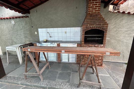 Área comum - Churrasqueira de casa de condomínio à venda com 3 quartos, 210m² em Campinho, Rio de Janeiro