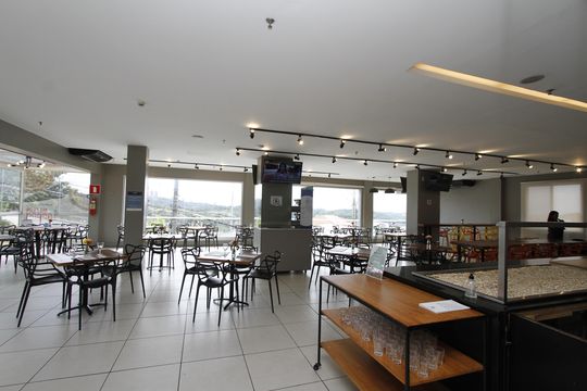 Área comum - Salão de festas de kitnet/studio à venda com 1 quarto, 20m² em Vila Amaral, Belo Horizonte