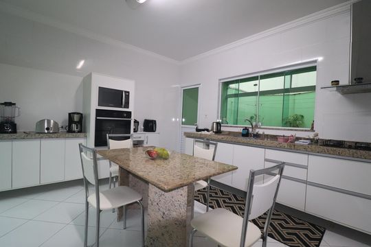 Cozinha de casa à venda com 3 quartos, 151m² em Parque das Nações, Santo André