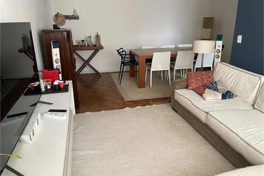 Sala de apartamento para alugar com 2 quartos, 92m² em Paraíso, São Paulo
