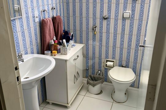 Banheiro de apartamento para alugar com 2 quartos, 92m² em Paraíso, São Paulo