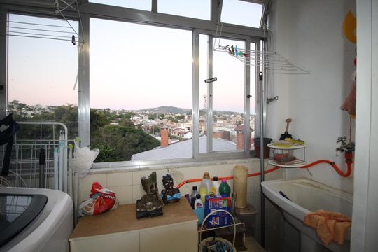 Área de Serviço de apartamento à venda com 2 quartos, 43m² em Jardim do Salso, Porto Alegre