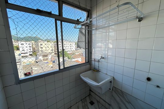 Área de Serviço de apartamento à venda com 2 quartos, 72m² em Vila Valqueire, Rio de Janeiro