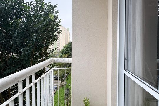 Sacada  de apartamento à venda com 2 quartos, 47m² em Jardim Iraja, São Bernardo do Campo