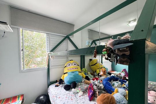 Quarto 2 de apartamento à venda com 2 quartos, 47m² em Jardim Iraja, São Bernardo do Campo