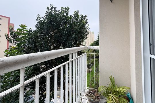 Sacada  de apartamento à venda com 2 quartos, 47m² em Jardim Iraja, São Bernardo do Campo