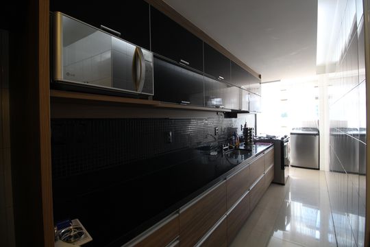 Cozinha de apartamento à venda com 3 quartos, 117m² em Freguesia (jacarepaguá), Rio de Janeiro