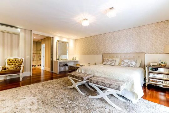 Sala de casa de condomínio à venda com 4 quartos, 600m² em Vila Albertina, São Paulo