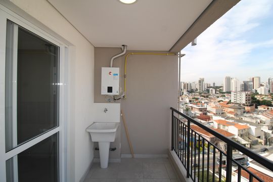 Studio - Varanda de apartamento para alugar com 1 quarto, 27m² em Lauzane Paulista, São Paulo