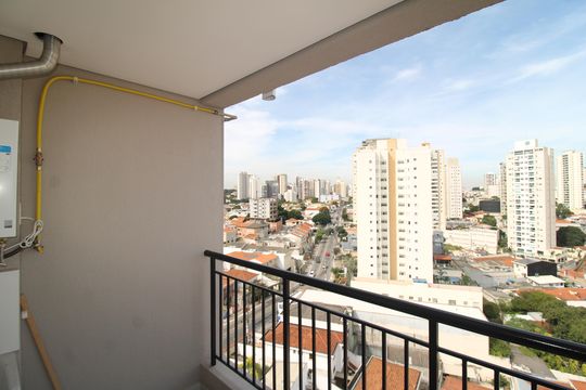 Studio - Varanda de apartamento à venda com 1 quarto, 27m² em Lauzane Paulista, São Paulo