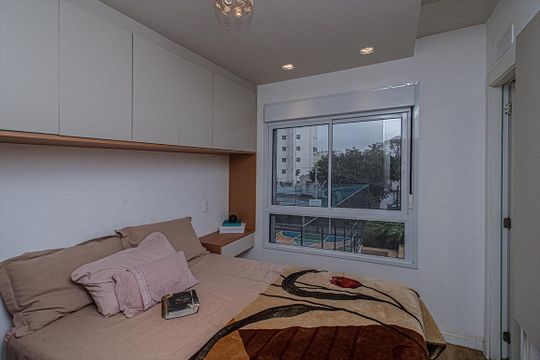 suíte_1 de apartamento à venda com 3 quartos, 73m² em Vila Nair, São Paulo