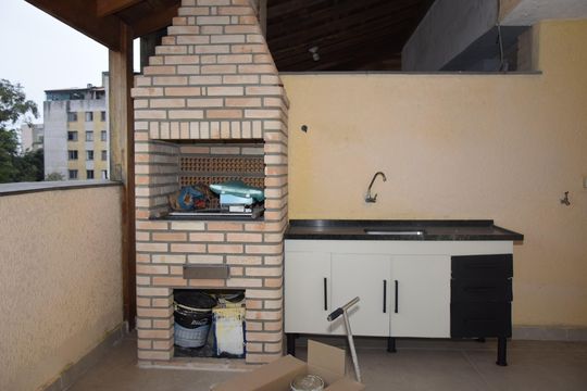 Churrasqueira de apartamento para alugar com 3 quartos, 90m² em Chacara Santa Maria, Embu das Artes