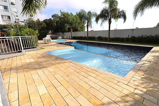 Área comum - Piscina de apartamento à venda com 2 quartos, 48m² em Passo das Pedras, Porto Alegre