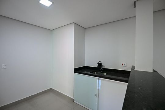 Cozinha de casa para alugar com 2 quartos, 54m² em Parque Sonia, São Paulo