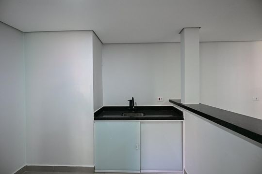 Cozinha de casa para alugar com 2 quartos, 54m² em Parque Sonia, São Paulo