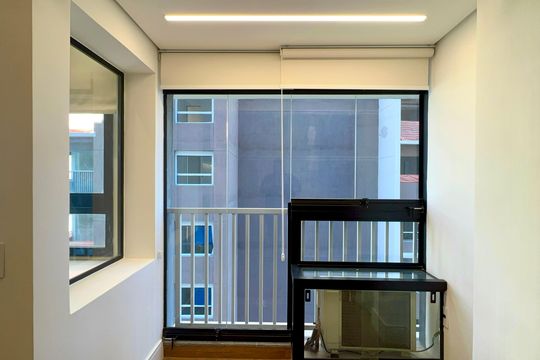 Varanda de kitnet/studio à venda com 1 quarto, 23m² em Pinheiros, São Paulo