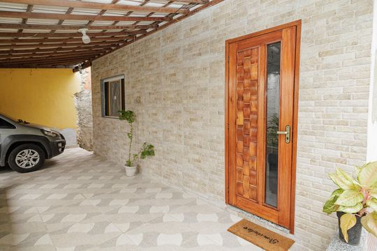 Varanda de casa para alugar com 2 quartos, 100m² em Guaratiba, Rio de Janeiro