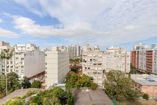 Vista Quarto de apartamento à venda com 1 quarto, 43m² em Centro Histórico, Porto Alegre