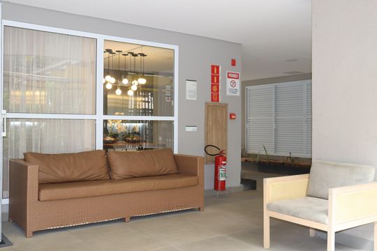 Área comum de kitnet/studio para alugar com 1 quarto, 20m² em Bela Vista, São Paulo