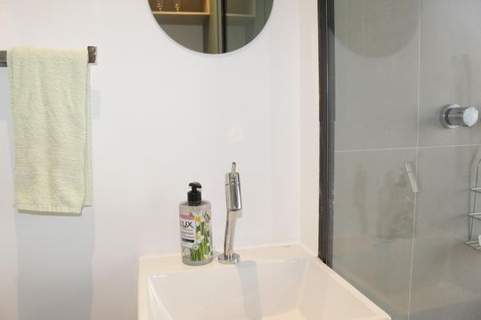 Banheiro de kitnet/studio à venda com 1 quarto, 11m² em Campos Elíseos, São Paulo