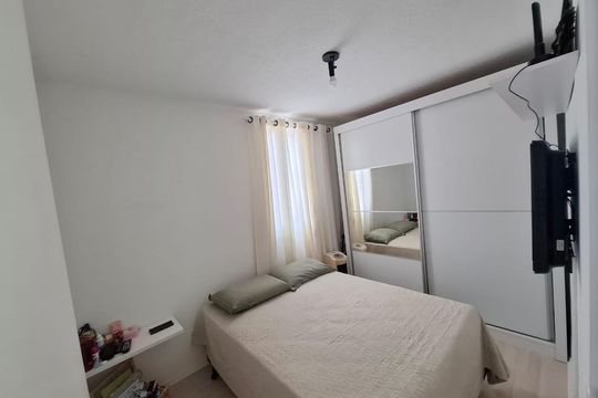 Quarto de apartamento à venda com 2 quartos, 44m² em Parque Ipe, São Paulo