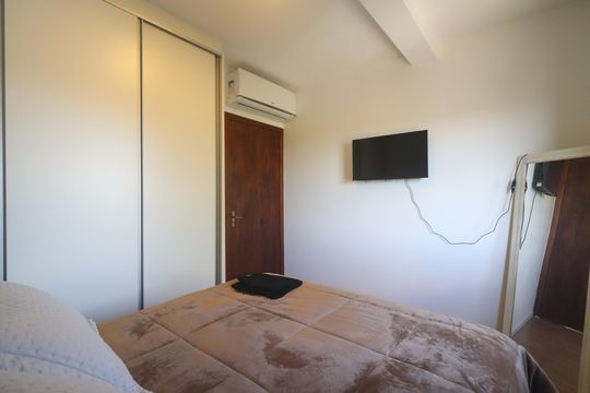 Quarto 01 de casa de condomínio à venda com 2 quartos, 60m² em Santo Afonso, Novo Hamburgo