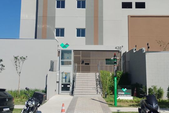 Fachada de apartamento para alugar com 2 quartos, 34m² em Santo Amaro, São Paulo