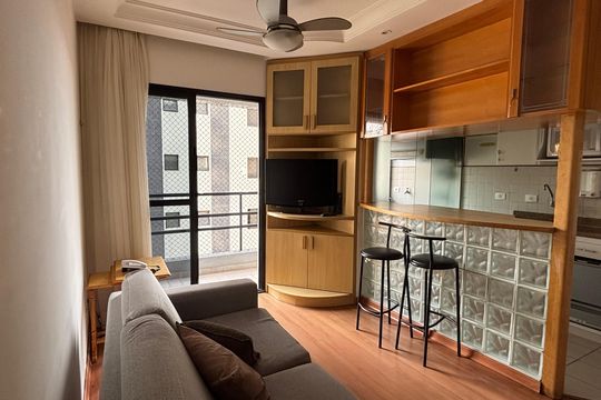 Sala de apartamento à venda com 1 quarto, 41m² em Vila da Saúde, São Paulo