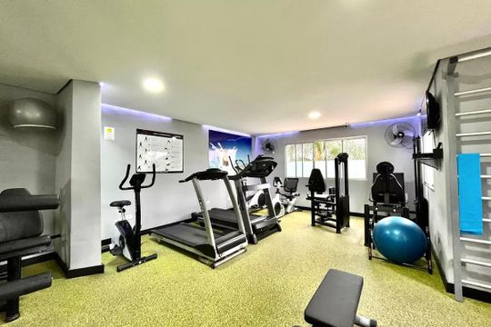 Área comum - Academia de apartamento à venda com 2 quartos, 61m² em Vila Mascote, São Paulo