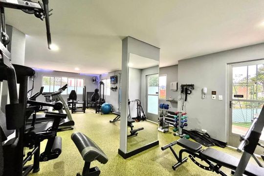 Área comum - Academia de apartamento à venda com 2 quartos, 61m² em Vila Mascote, São Paulo