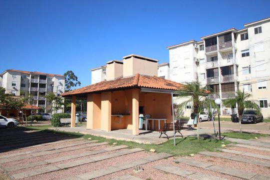 Área comum - Churrasqueira de apartamento à venda com 2 quartos, 53m² em Humaitá, Porto Alegre