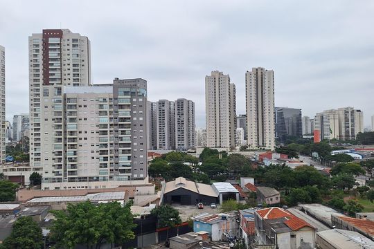 Varanda de apartamento para alugar com 2 quartos, 43m² em Barra Funda, São Paulo