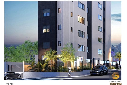 Apartamento à venda com 3 quartos, 90m² em Calafate, Belo Horizonte