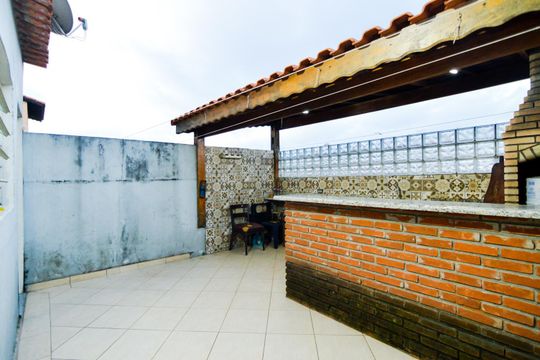 Área gourmet de casa à venda com 3 quartos, 250m² em Vila das Palmeiras, Guarulhos