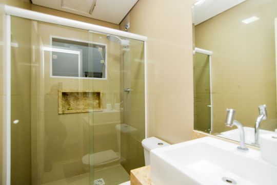 Banheiro de casa à venda com 3 quartos, 250m² em Vila das Palmeiras, Guarulhos
