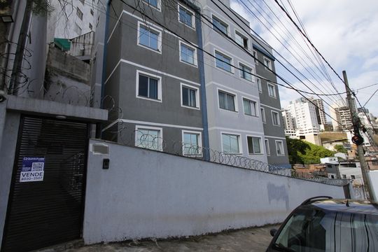Fachada de apartamento à venda com 2 quartos, 48m² em Gutierrez, Belo Horizonte