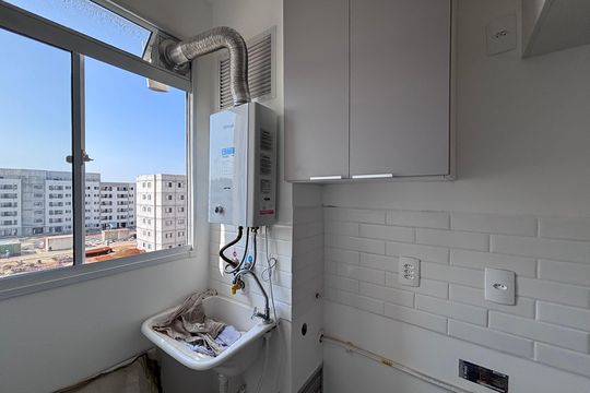Área de Serviço de apartamento à venda com 2 quartos, 46m² em Recreio dos Bandeirantes, Rio de Janeiro