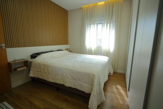 Suíte  de apartamento à venda com 3 quartos, 77m² em Vila Marlene, São Bernardo do Campo