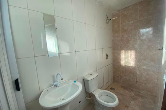 Banheiro social de casa para alugar com 3 quartos, 120m² em Tres Barras, Contagem