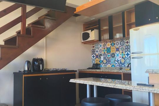 Cozinha de apartamento à venda com 1 quarto, 40m² em Jardim Botânico, Porto Alegre