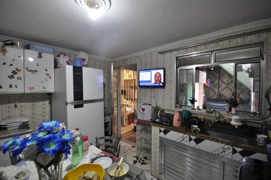 Cozinha de casa à venda com 2 quartos, 68m² em Jardim Brasil (zona Norte), São Paulo